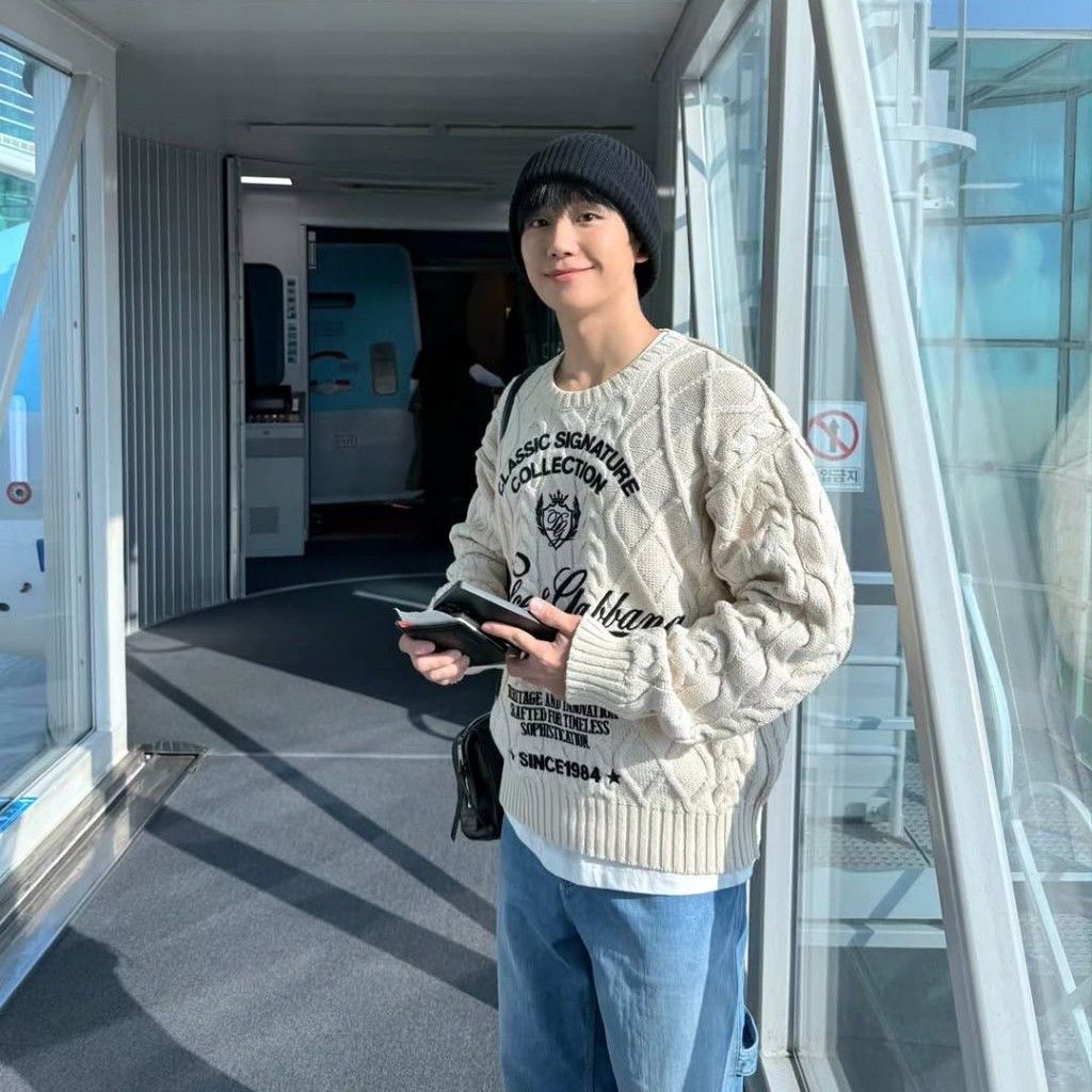 粉絲拍下的丁海寅瞬間