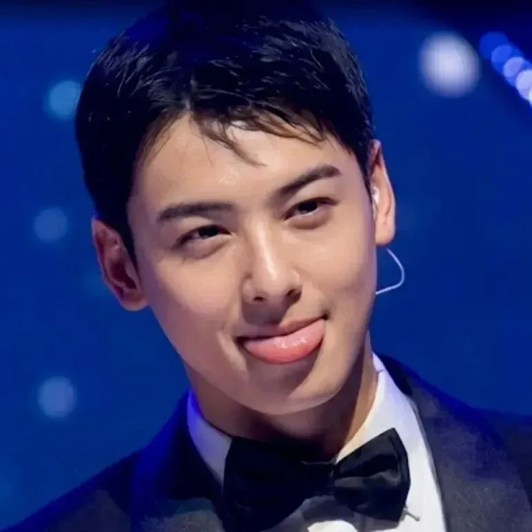 A moment captured by a fan of Cha Eunwoo