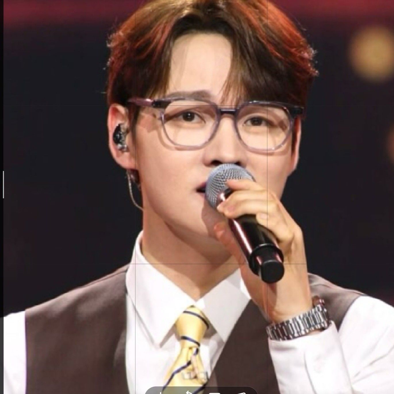 A moment captured by a fan of Park Seojin