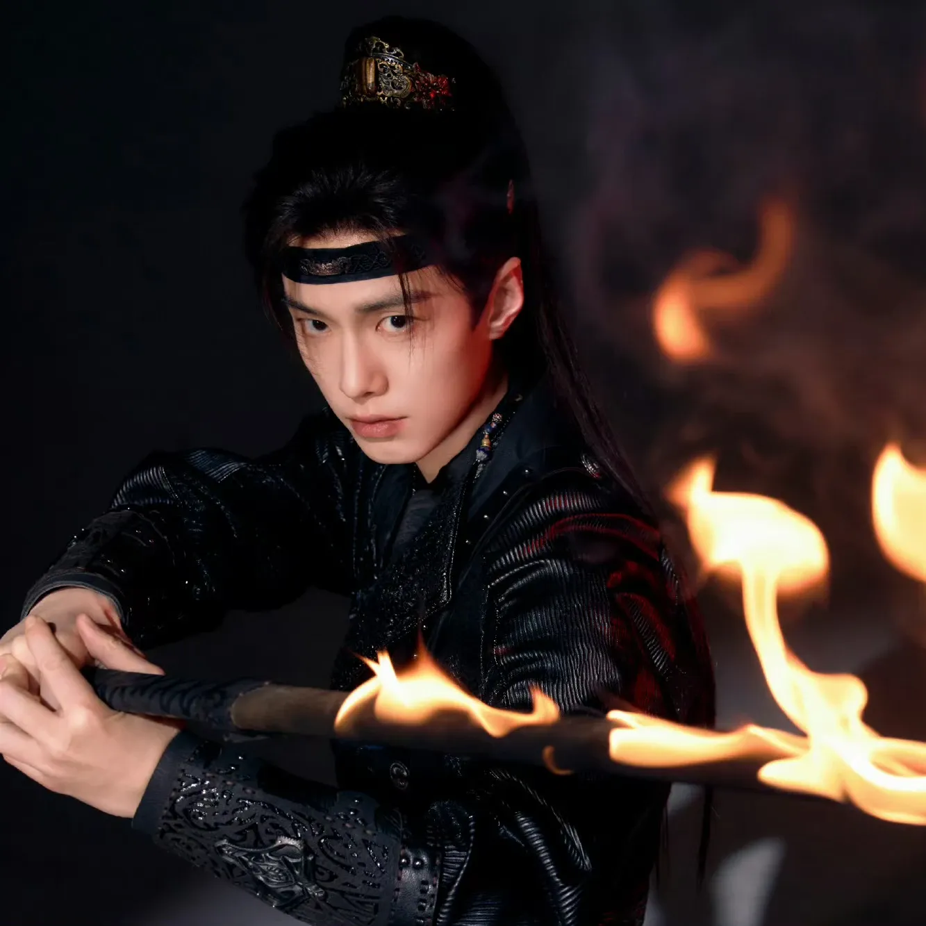 Recent activity shot of He Yu