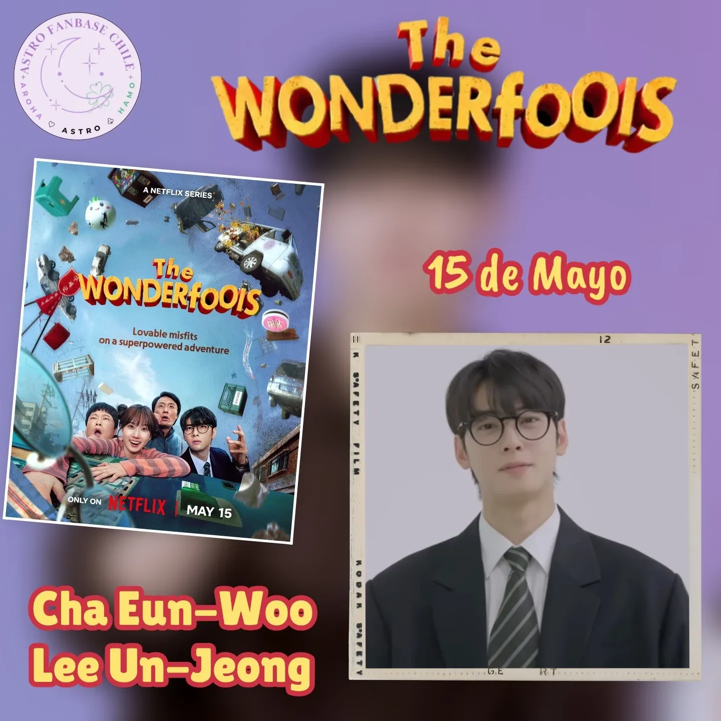 Recent activity shot of Cha Eunwoo