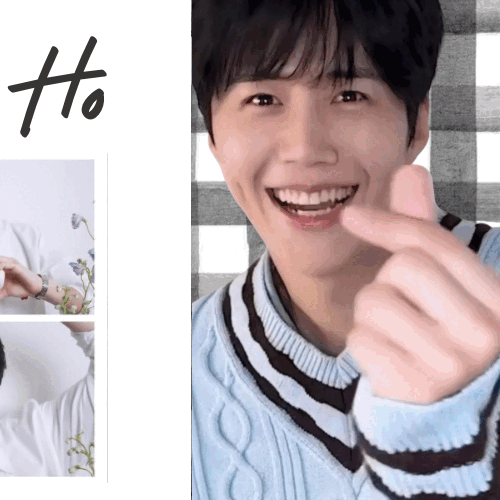 Behind-the-scenes cut of Kim Seonho