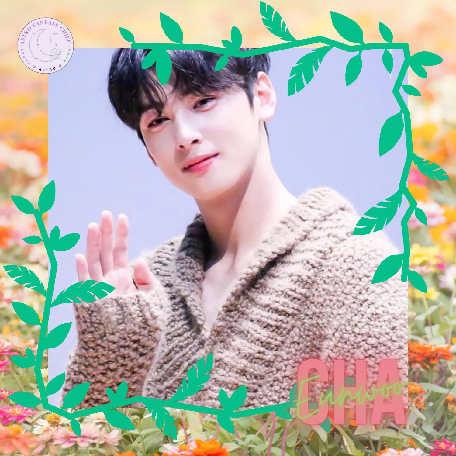 Recent activity shot of Cha Eunwoo