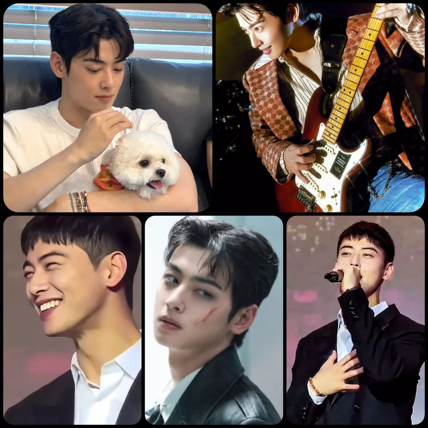 Recent activity shot of Cha Eunwoo