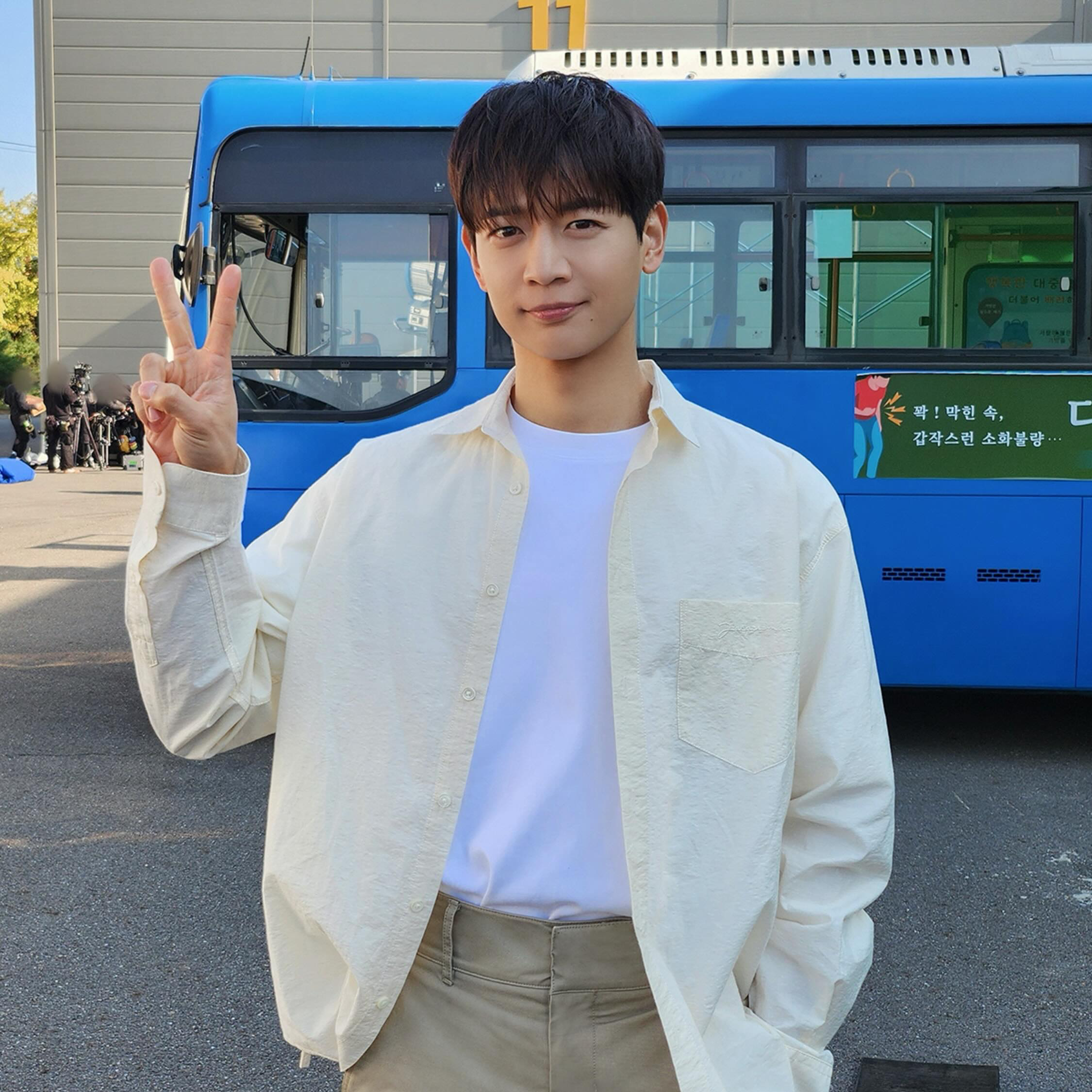 A moment captured by a fan of Choi Minho