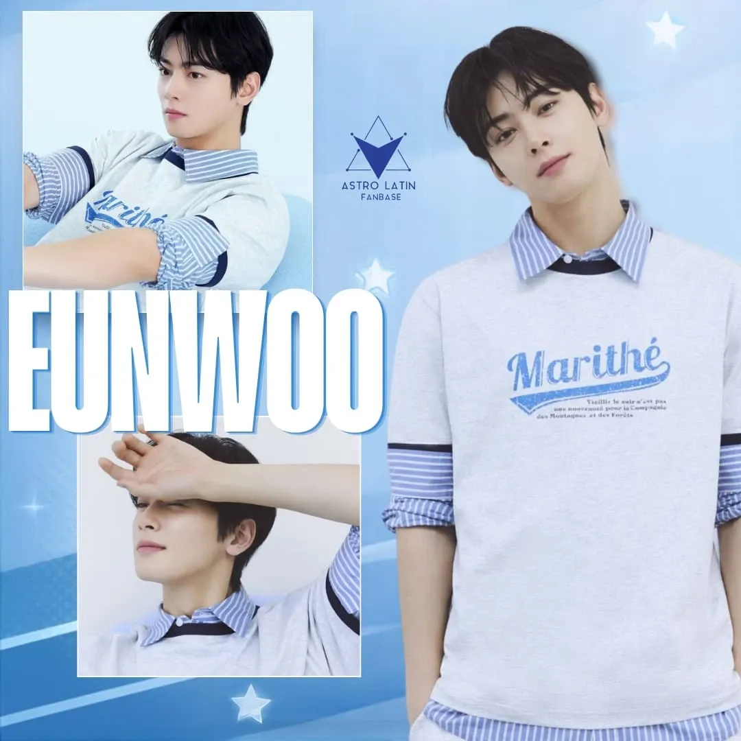 Behind-the-scenes cut of Cha Eunwoo