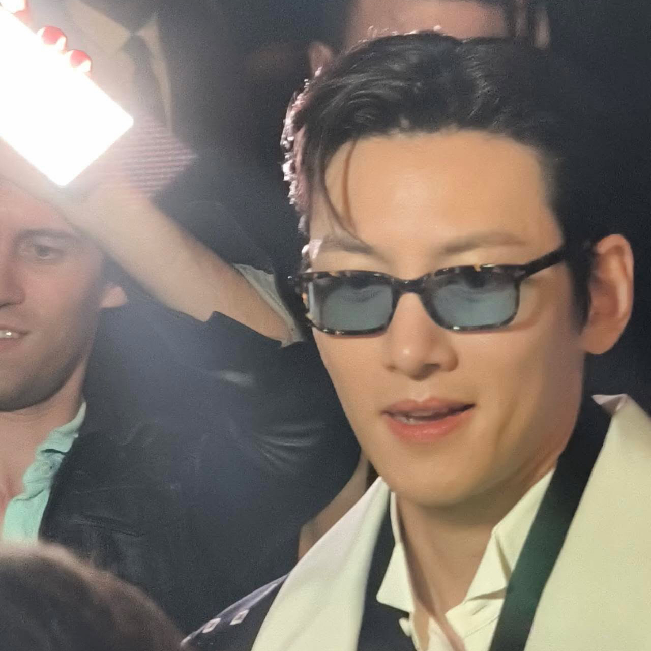 A moment captured by a fan of Ji Changwook