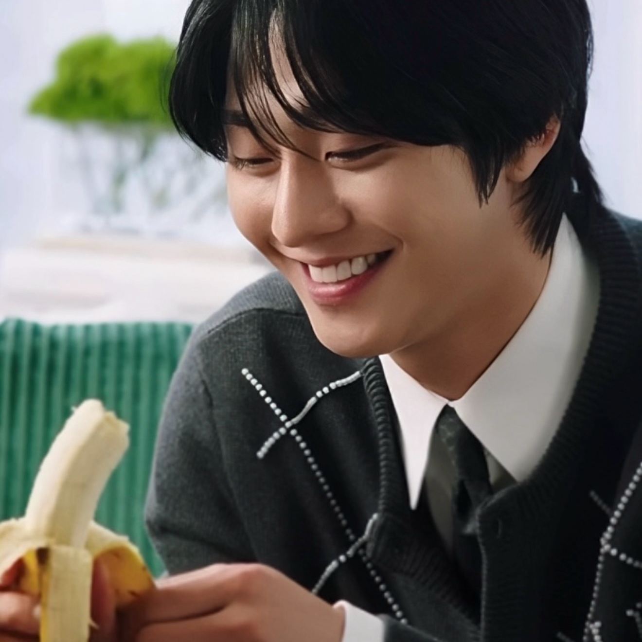 粉丝拍下的安孝燮瞬间