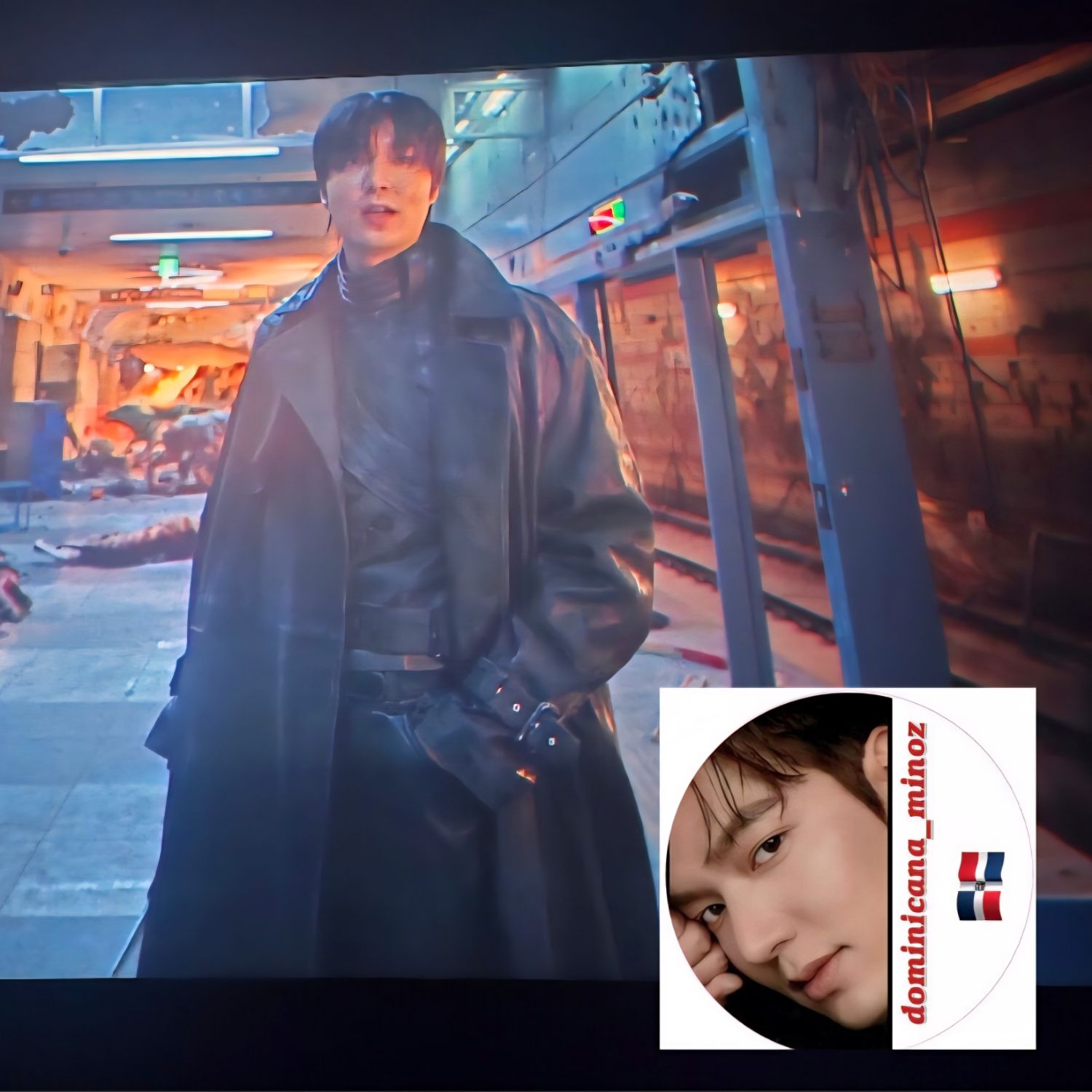 Behind-the-scenes cut of Lee Minho