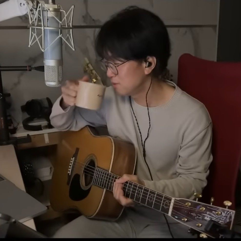 A moment captured by a fan of Bak Changgeun