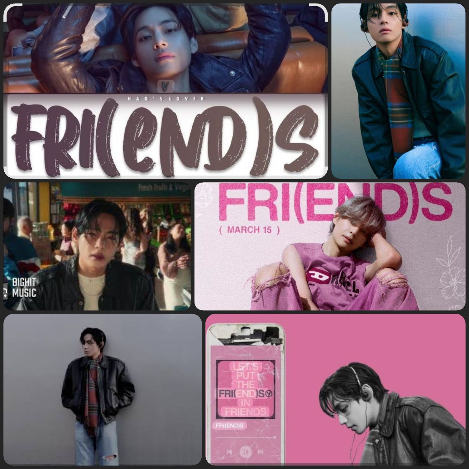 Recent activity shot of Kim Taehyung (V)