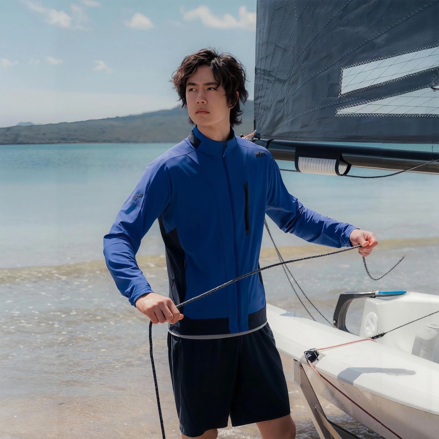 Recent activity shot of Wang Yibo