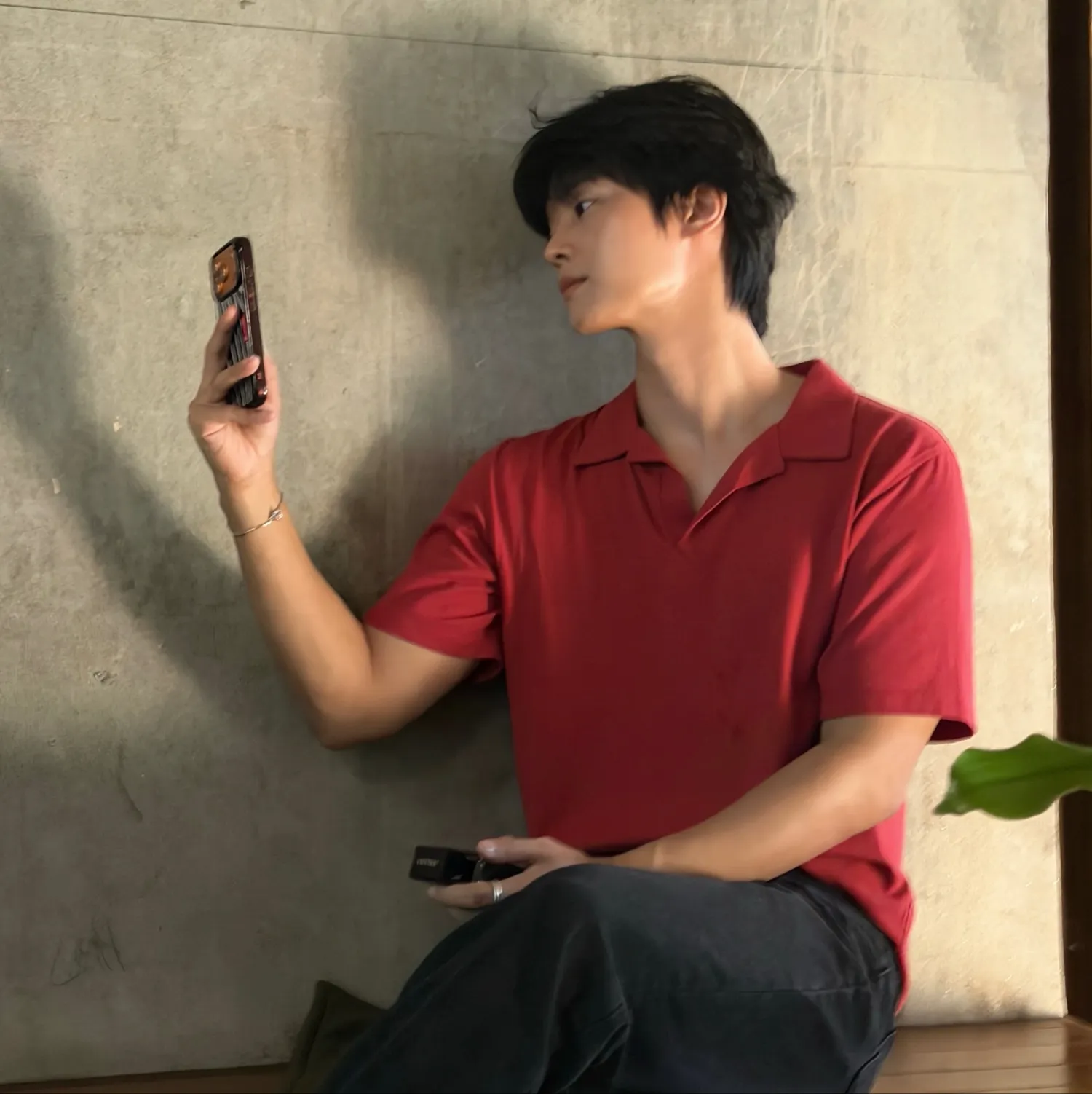 A moment captured by a fan of Cha Hakyeon (N)