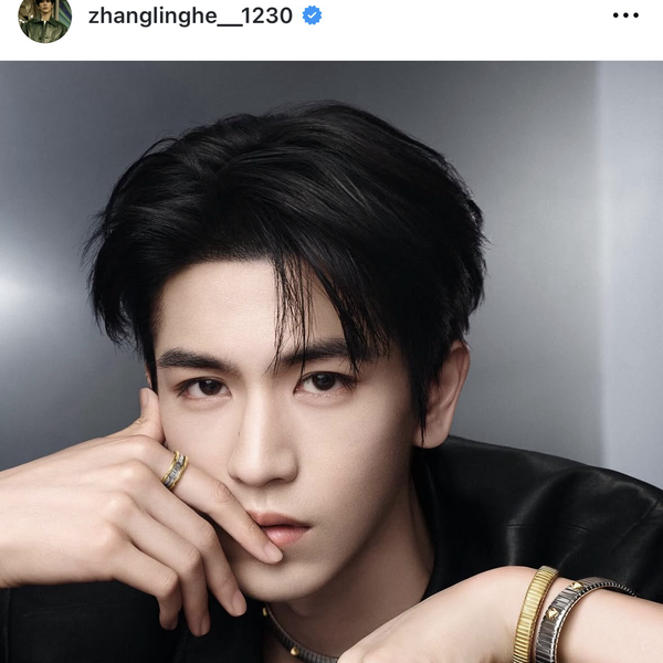 今天在Choeaedol Celeb中最闪耀的张凌赫代表照片