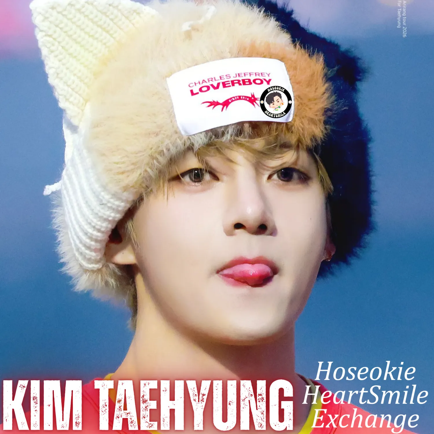 A moment captured by a fan of Kim Taehyung (V)