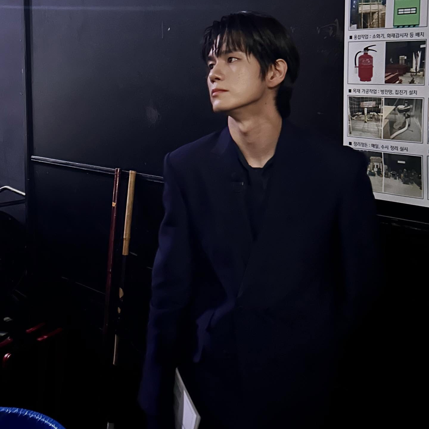 Recent activity shot of Ong Seongwu