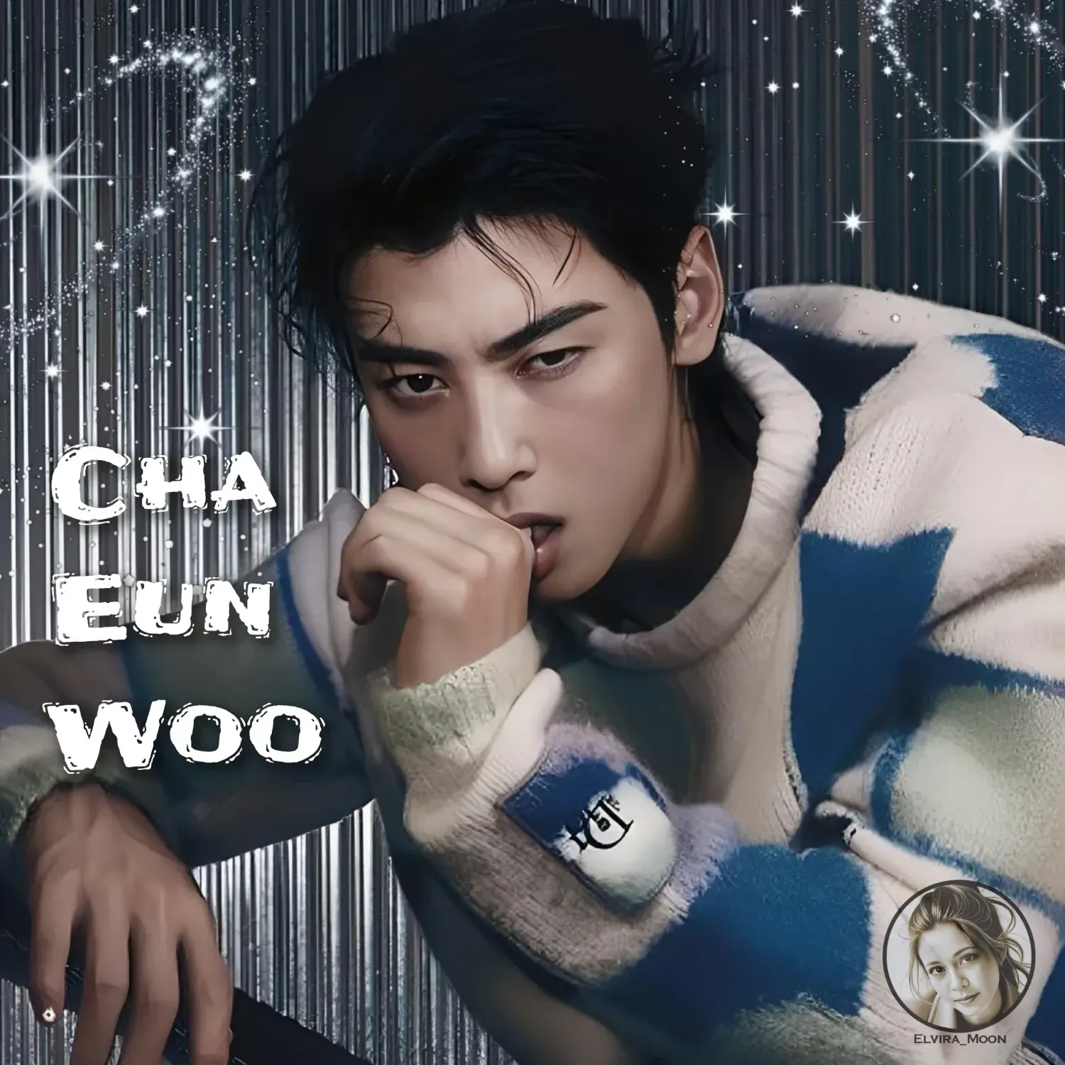 Behind-the-scenes cut of Cha Eunwoo