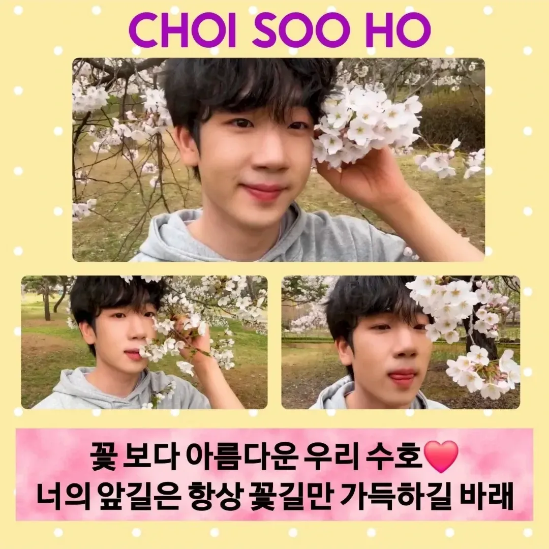 Recent activity shot of Choi Sooho