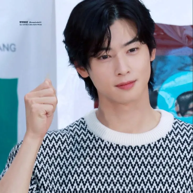 A moment captured by a fan of Cha Eunwoo