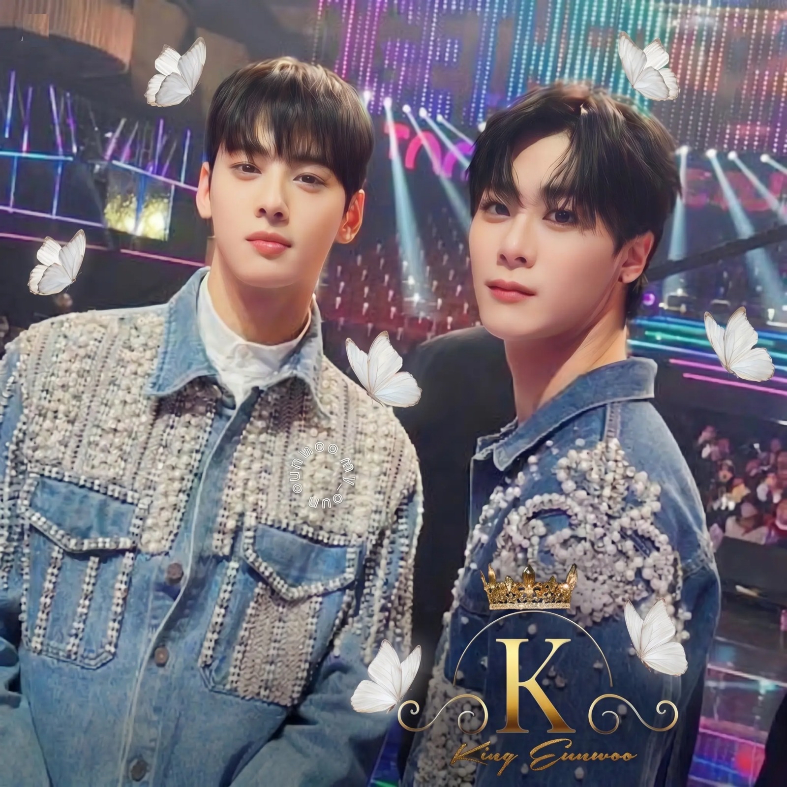 A moment captured by a fan of Cha Eunwoo