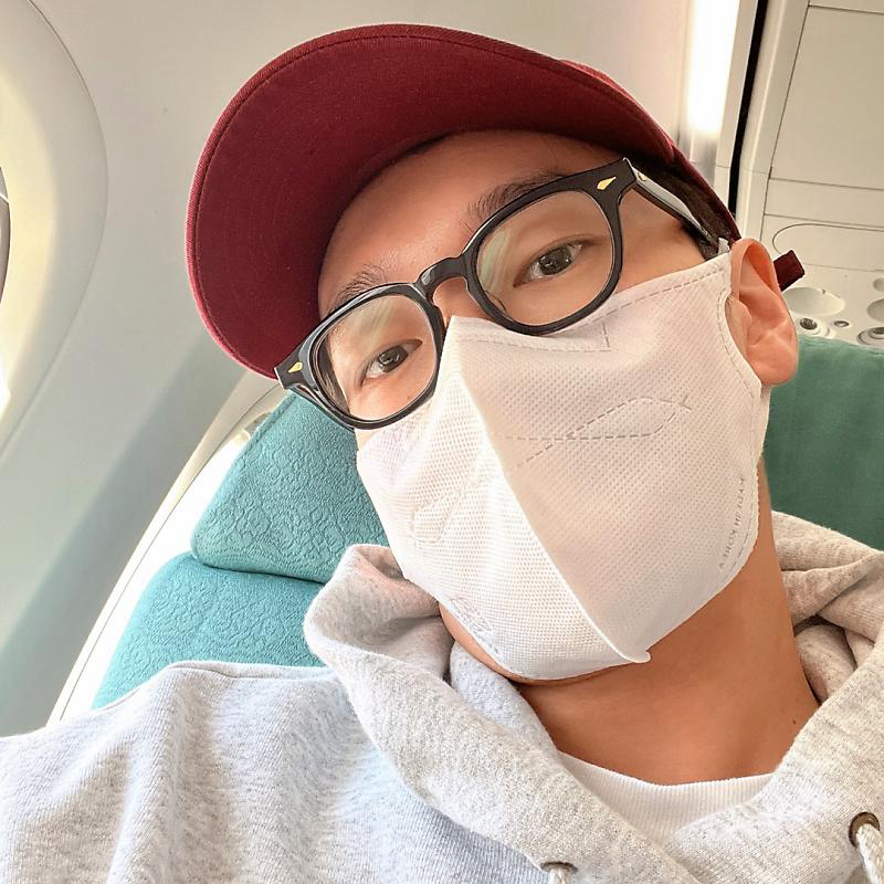 Recent activity shot of Cho Seungwoo 