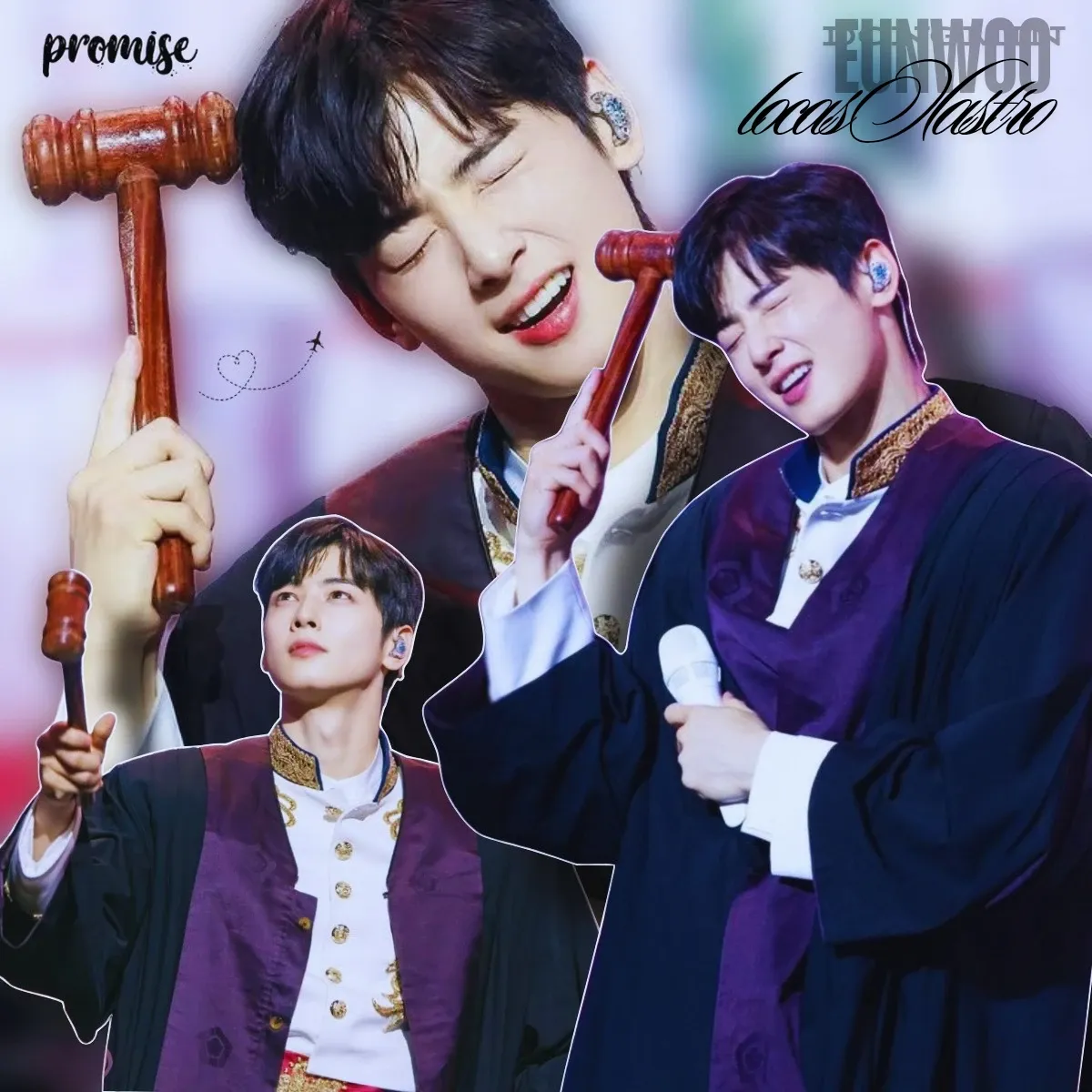 A moment captured by a fan of Cha Eunwoo