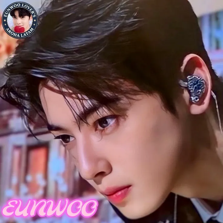 Behind-the-scenes cut of Cha Eunwoo