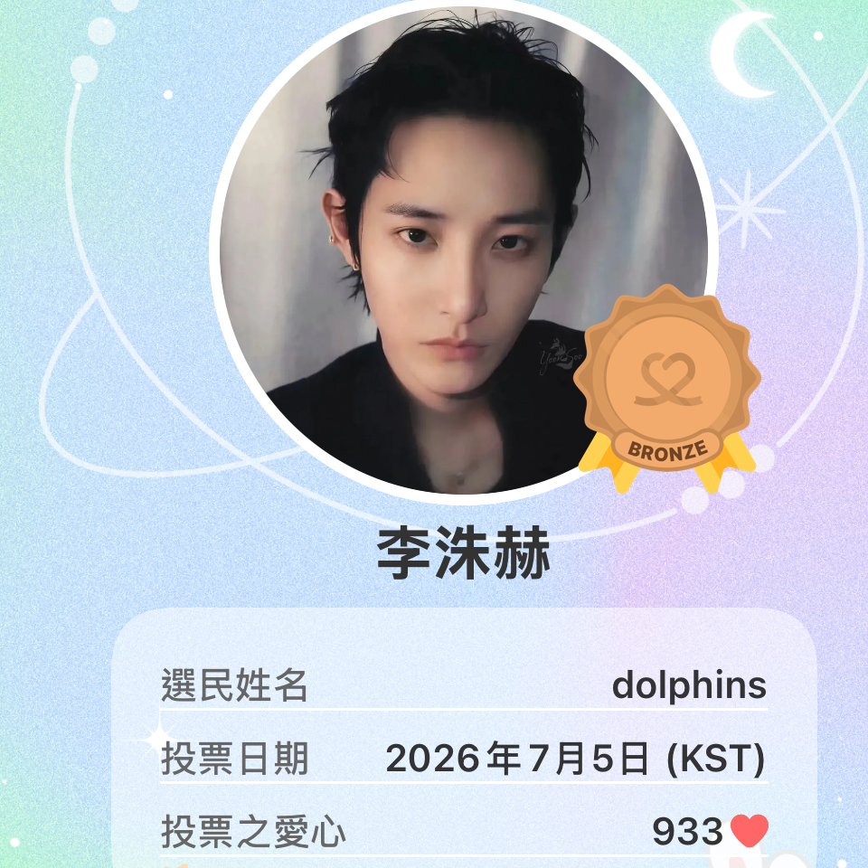 Recent activity shot of Lee Soohyuk