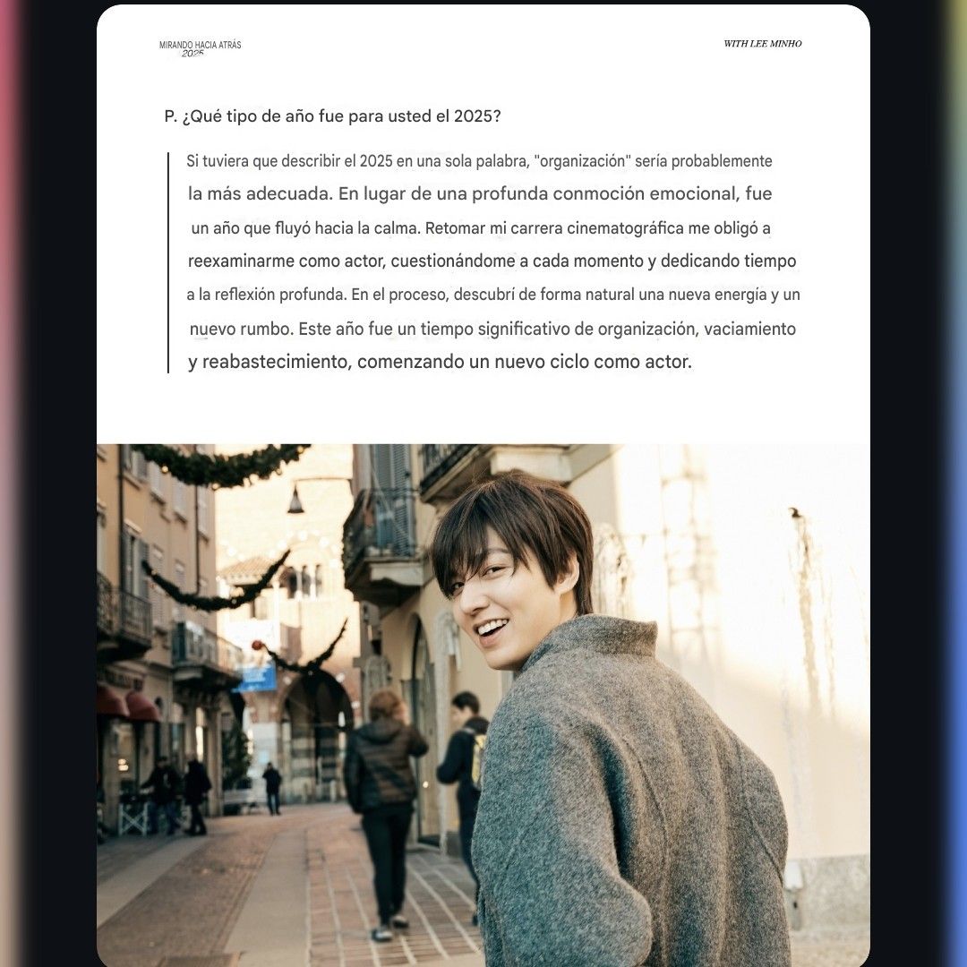 이민호의 비하인드 컷