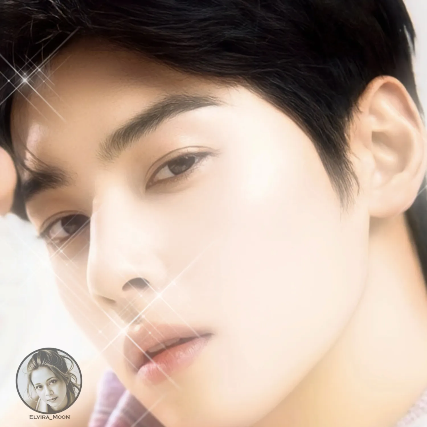 A moment captured by a fan of Cha Eunwoo