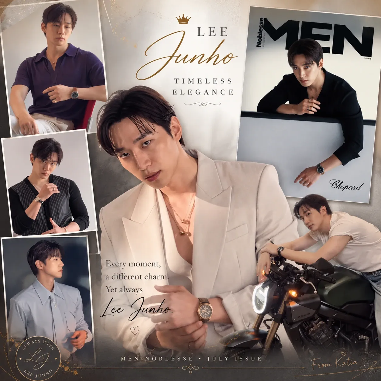 Cuplikan di balik layar dari Lee Junho