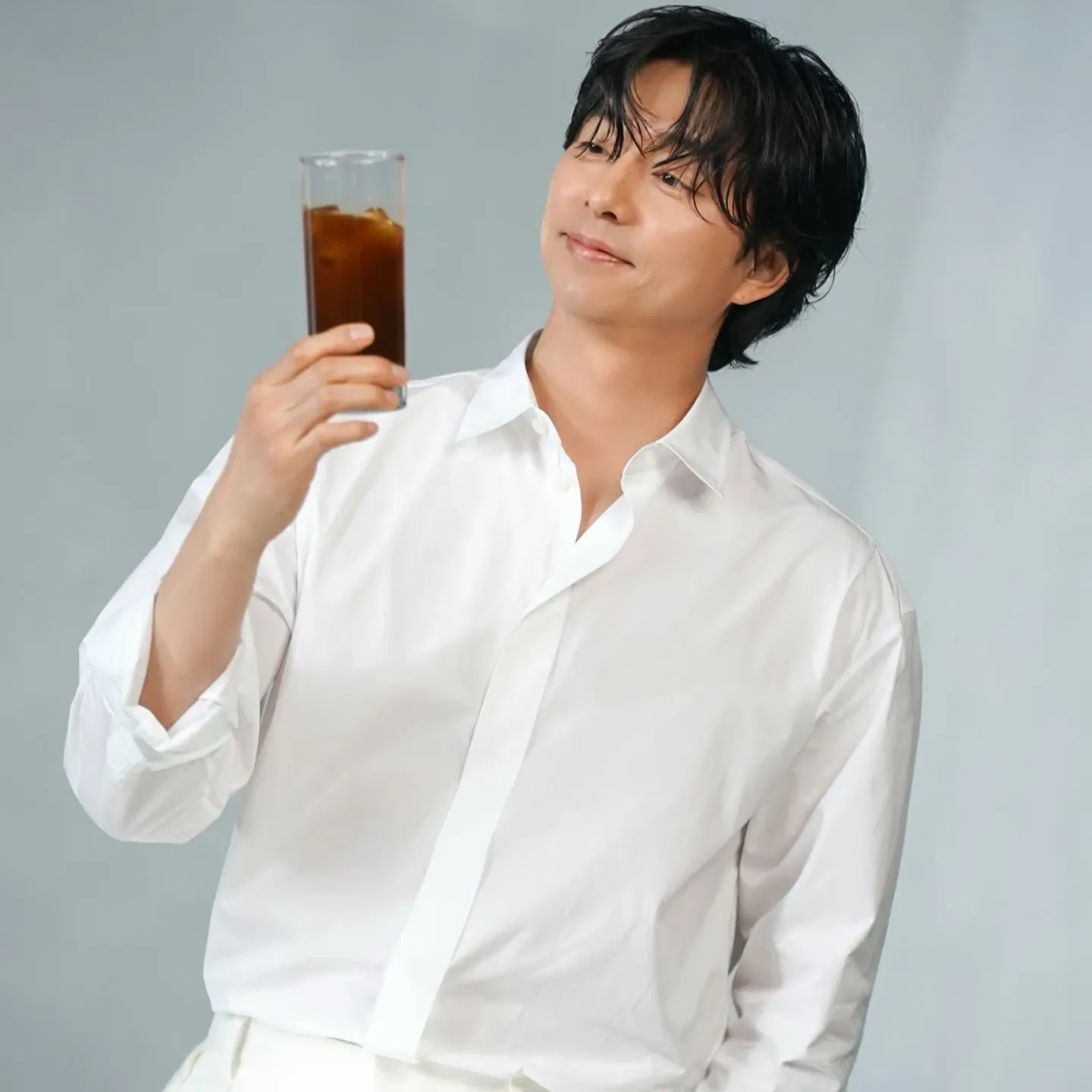 Recent activity shot of Gong Yoo