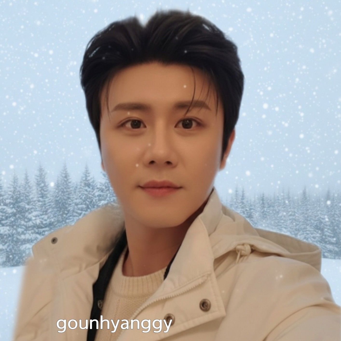 Behind-the-scenes cut of Jin Haesung