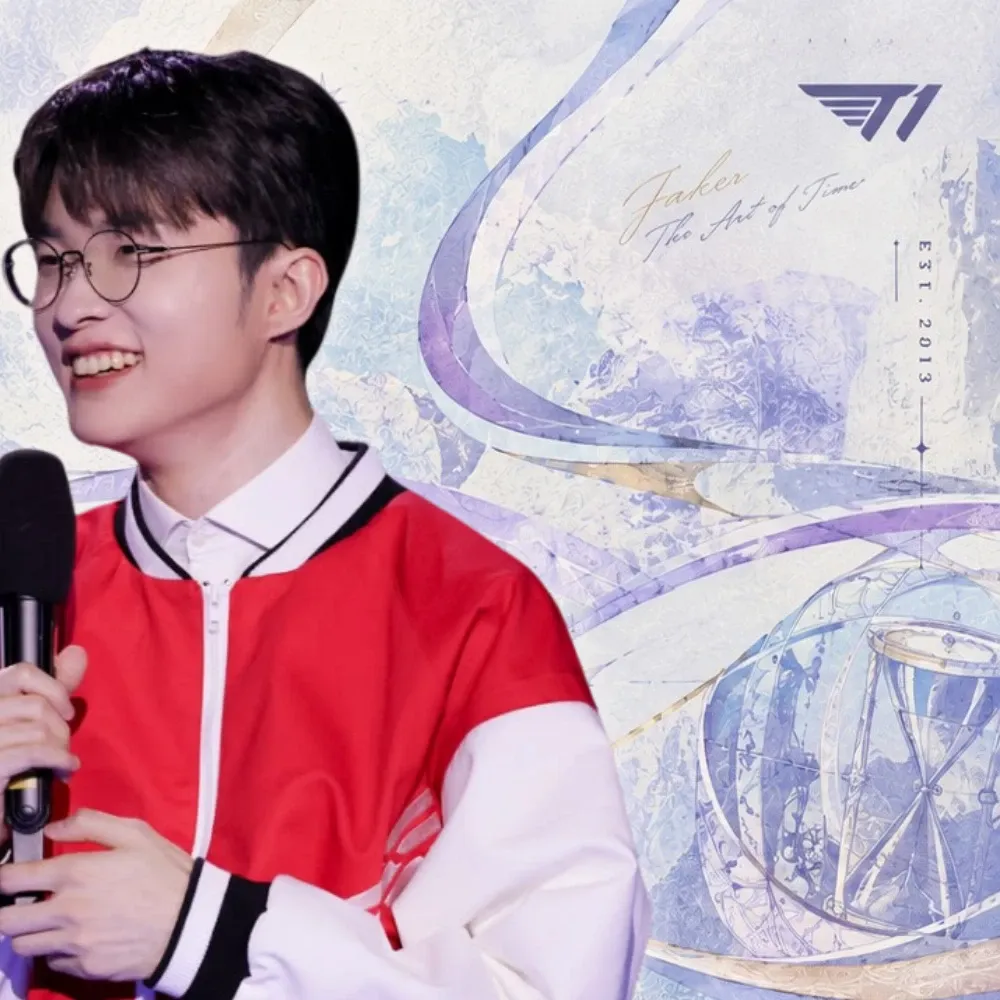 Recent activity shot of Faker