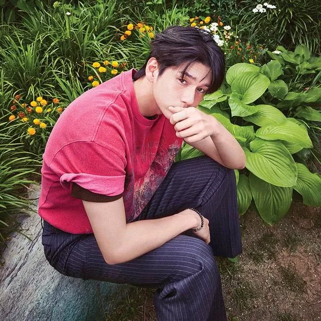 Recent activity shot of Ong Seongwu