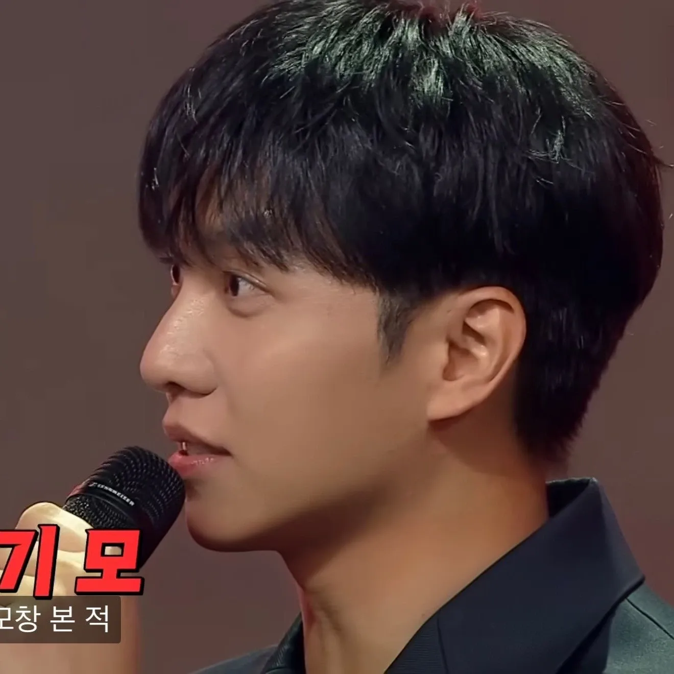 Behind-the-scenes cut of Lee Seunggi