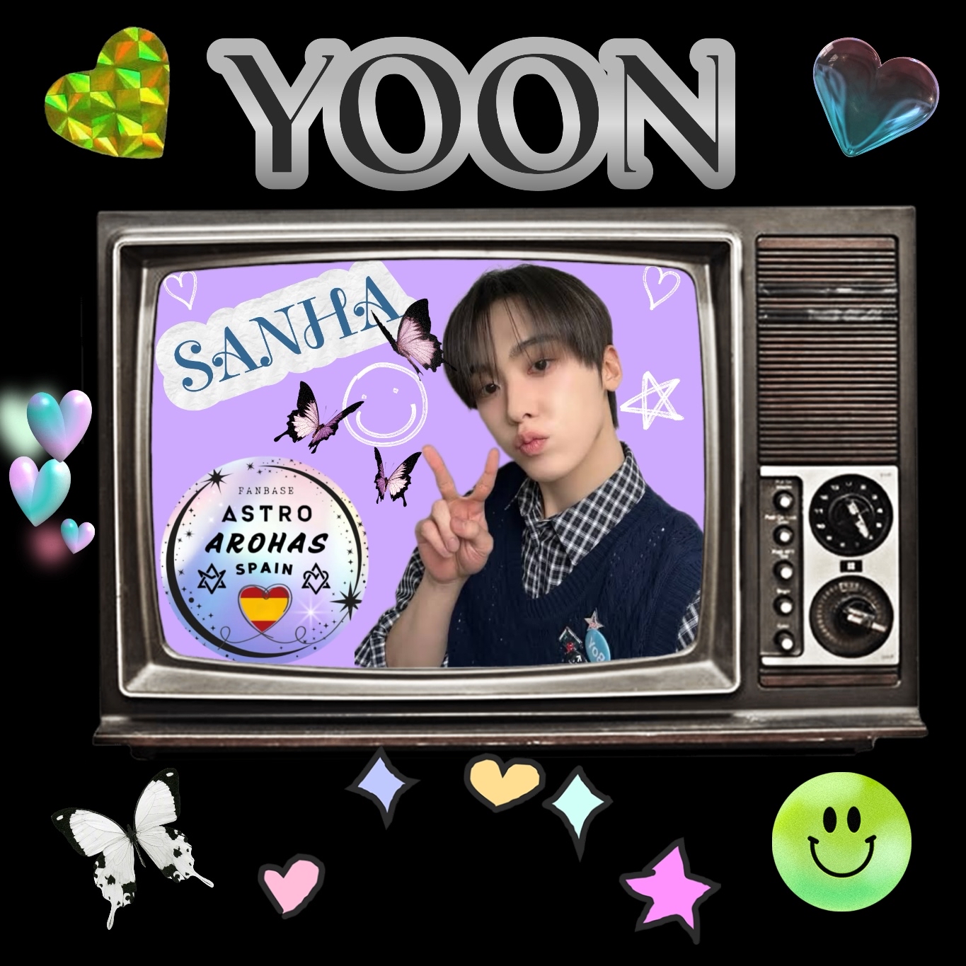 A moment captured by a fan of Yoon Sanha