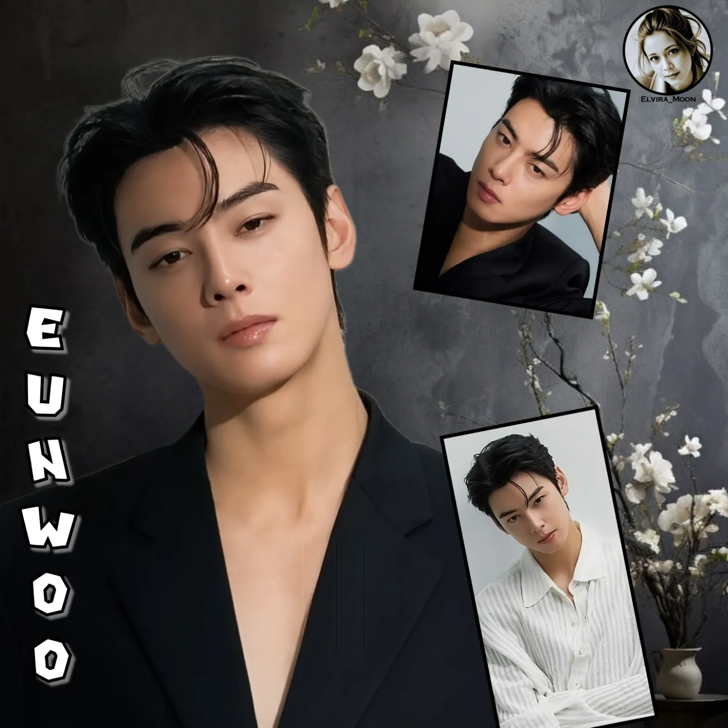 Behind-the-scenes cut of Cha Eunwoo