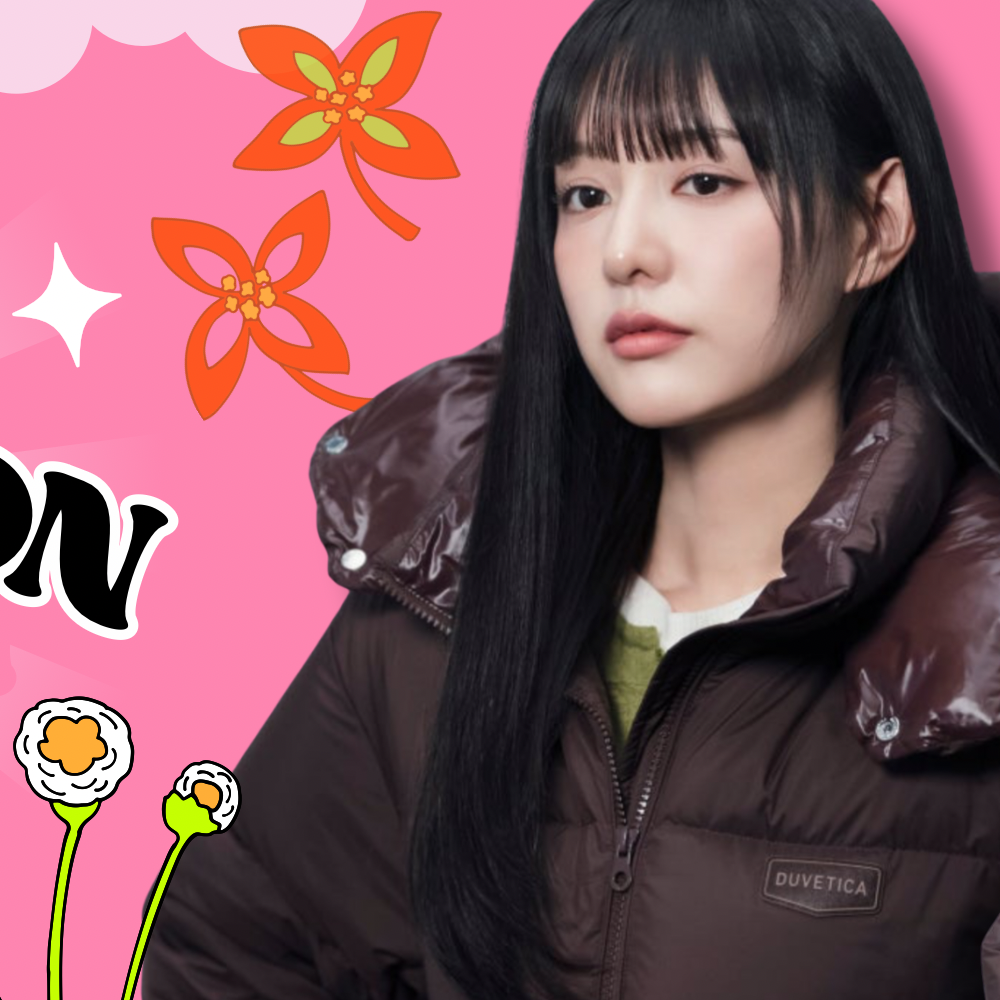 Behind-the-scenes cut of Kim Jiwon