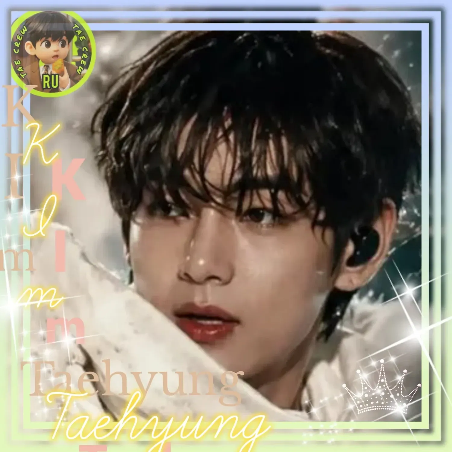 Behind-the-scenes cut of Kim Taehyung (V)