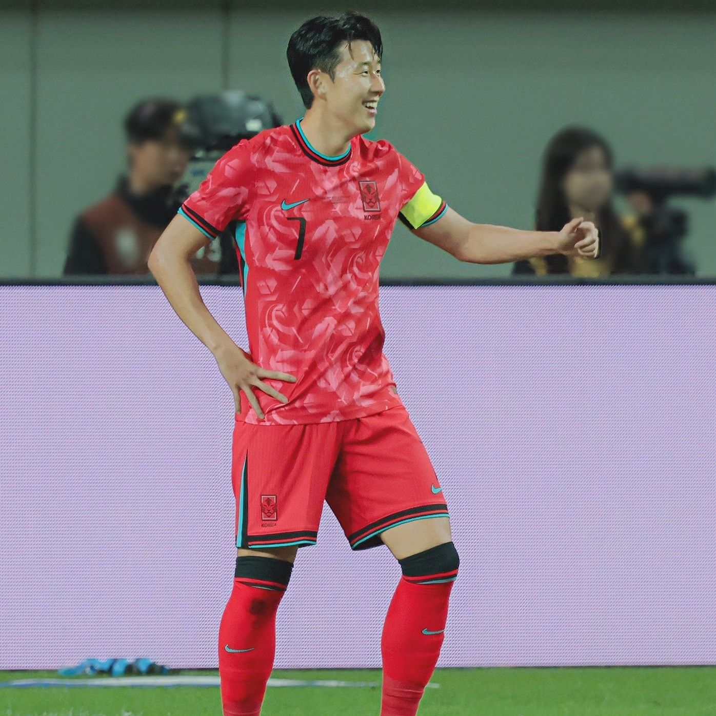 Behind-the-scenes cut of Son Heungmin