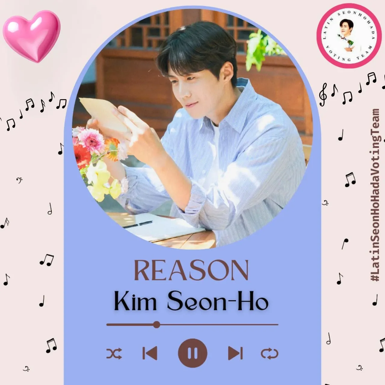 Behind-the-scenes cut of Kim Seonho
