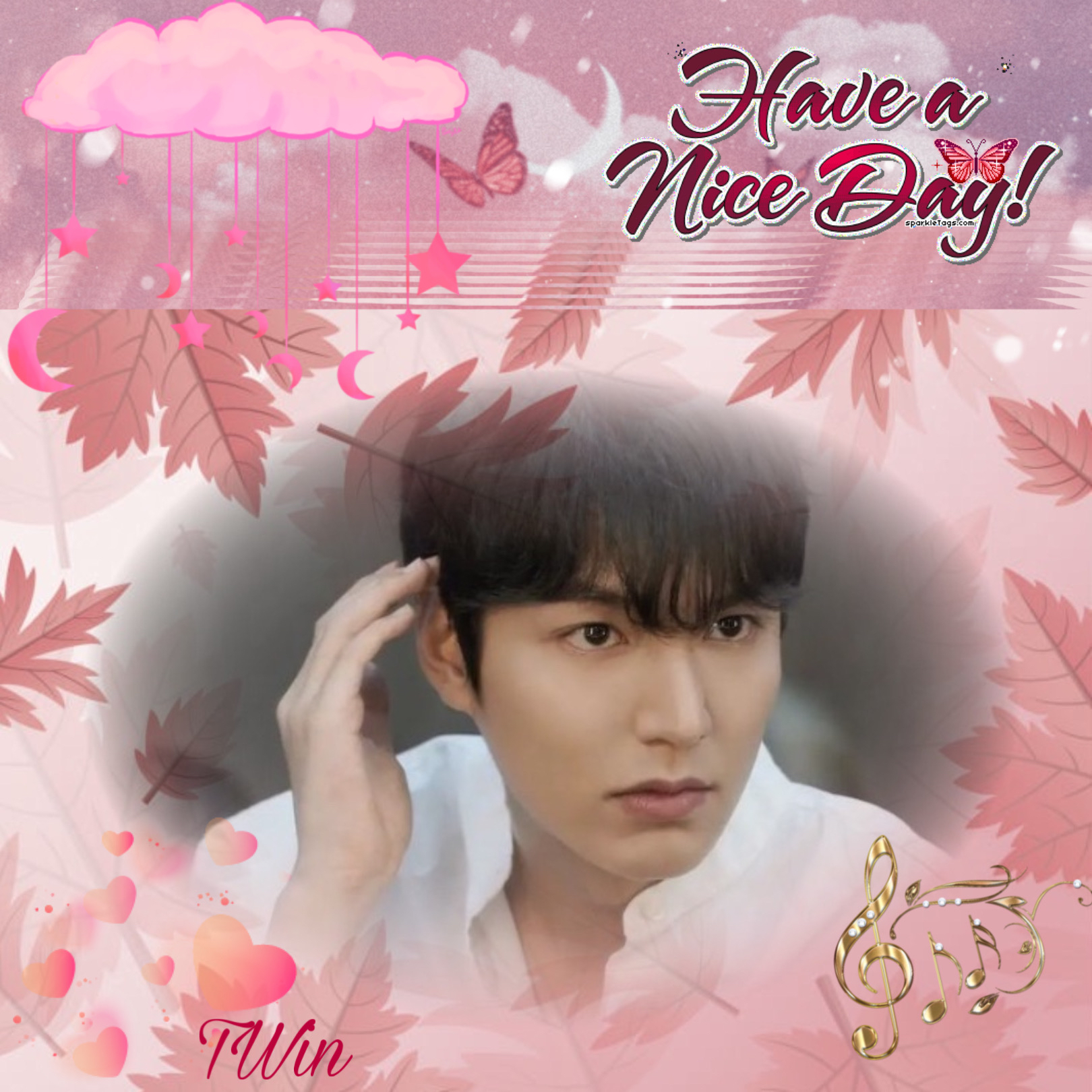 Behind-the-scenes cut of Lee Minho