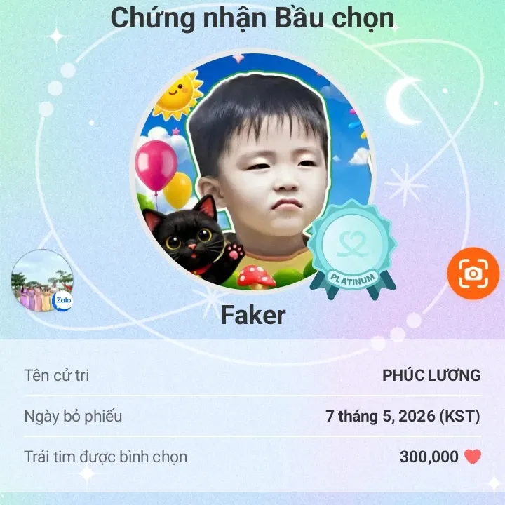 Latest photo of Faker