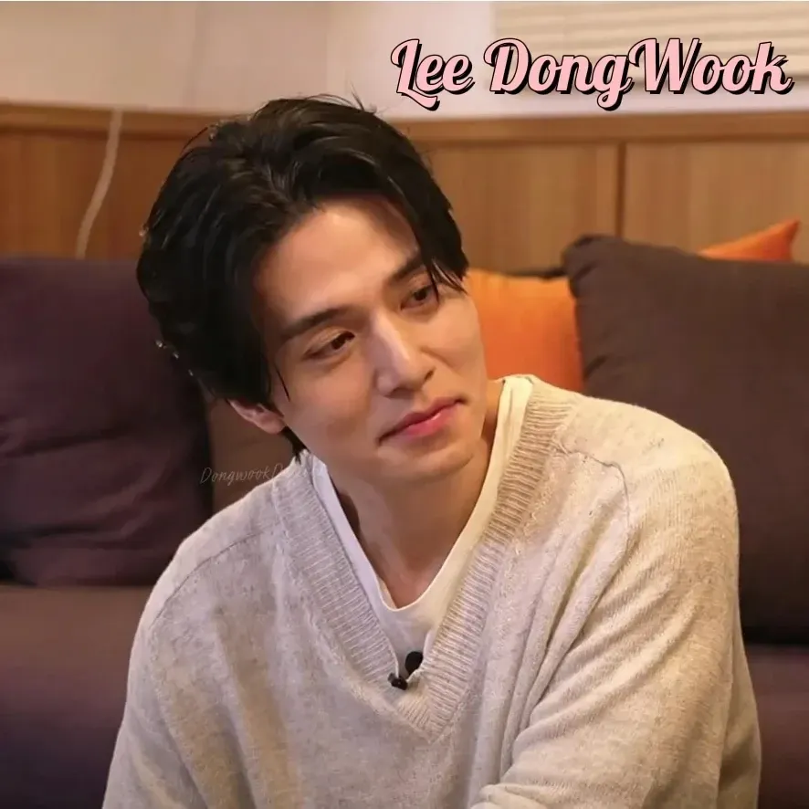 Behind-the-scenes cut of Lee Dongwook