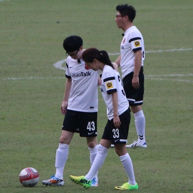 송지효의 비하인드 컷