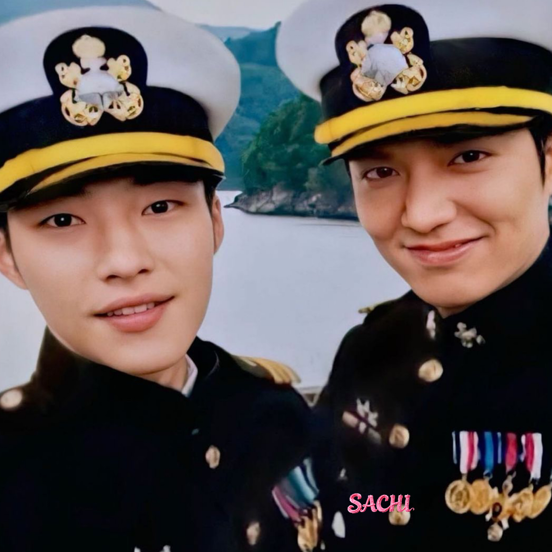 粉絲拍下的李敏鎬瞬間