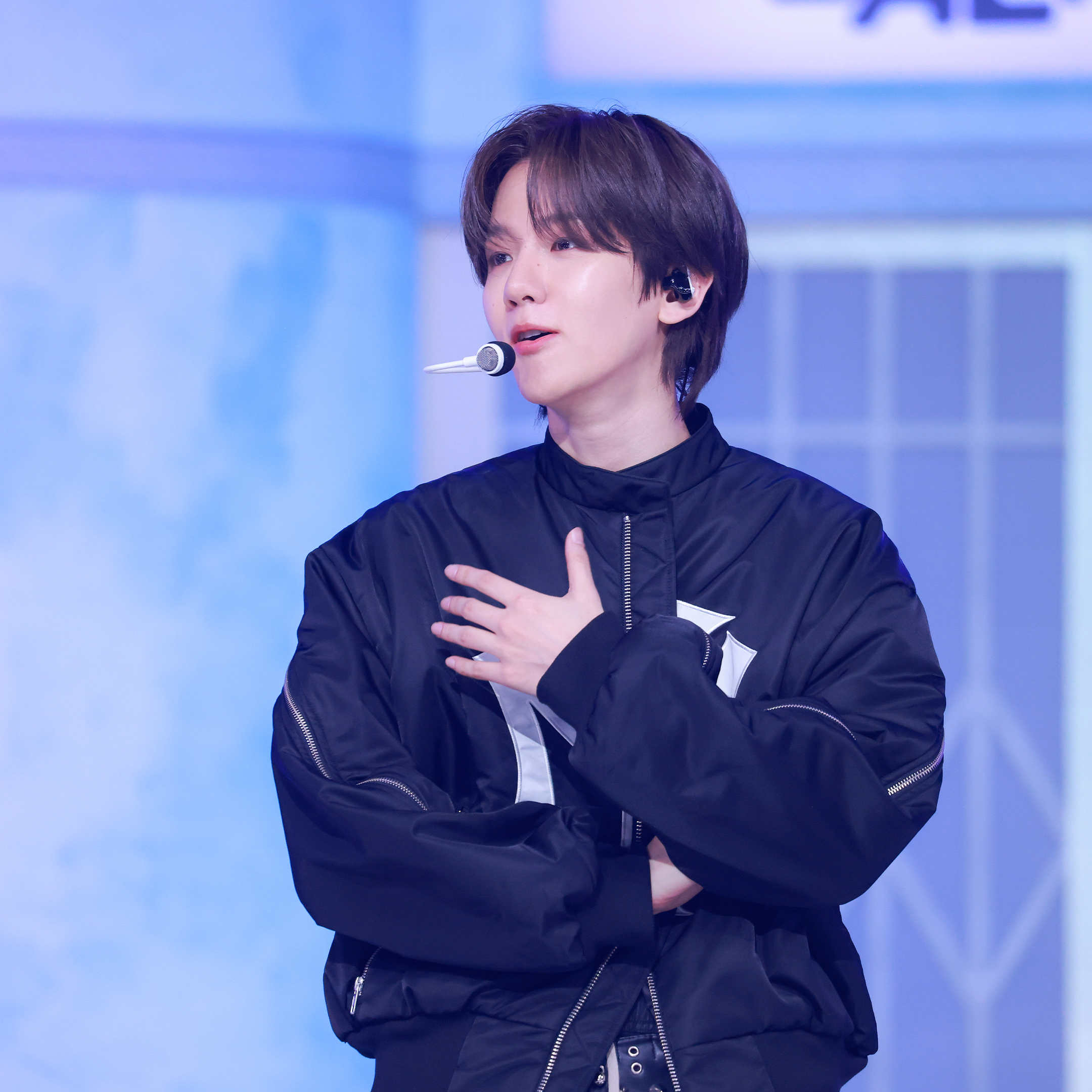 Recent activity shot of Baekhyun