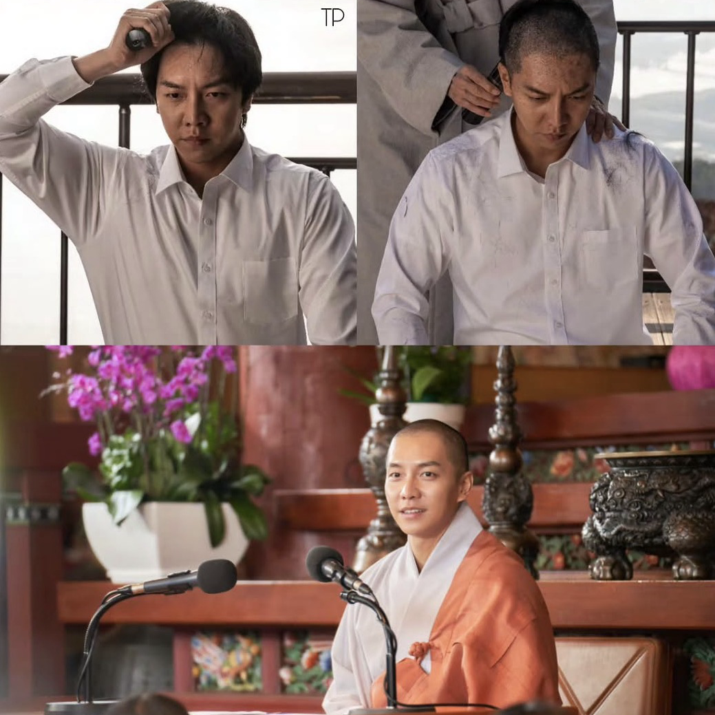 Behind-the-scenes cut of Lee Seunggi