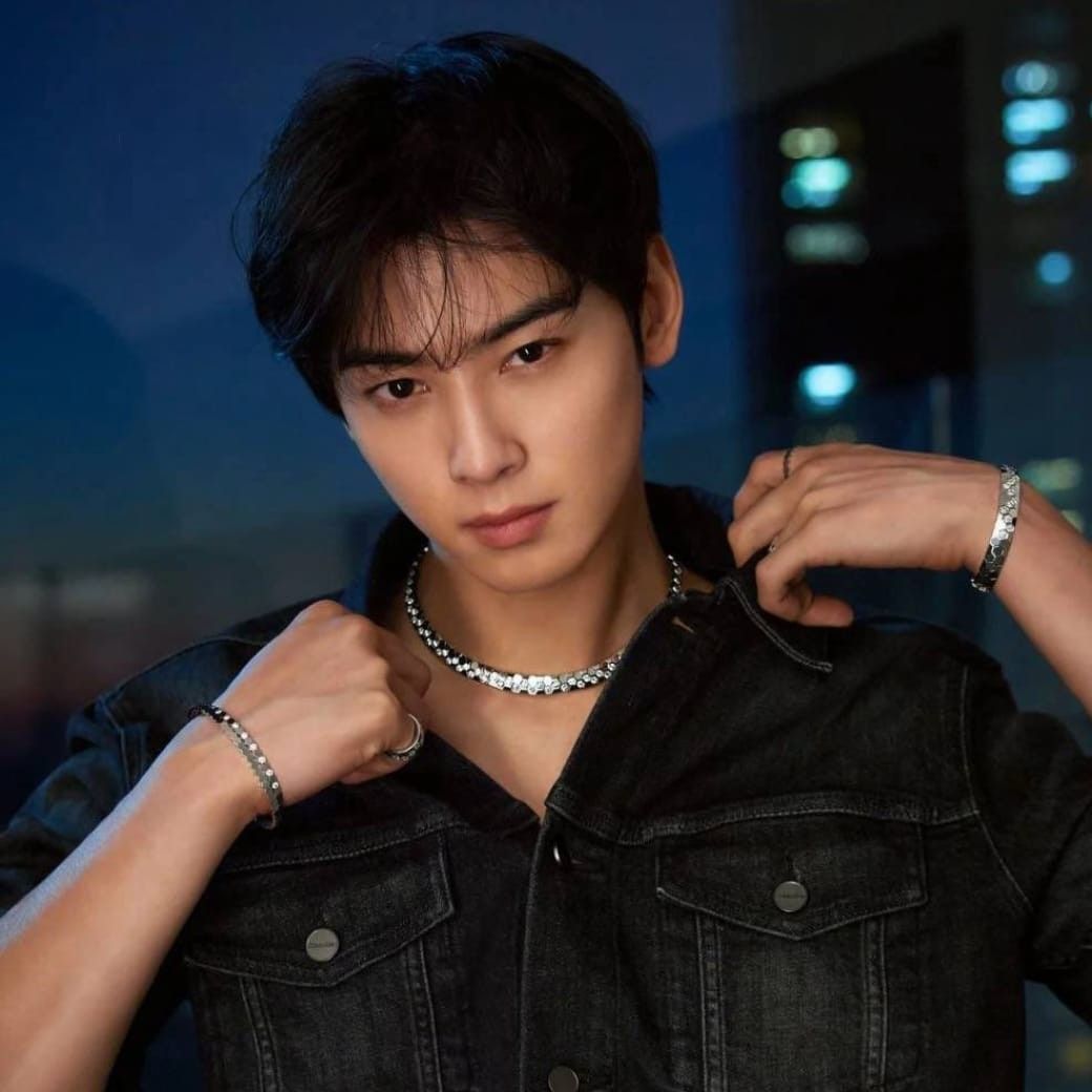 Recent activity shot of Cha Eunwoo